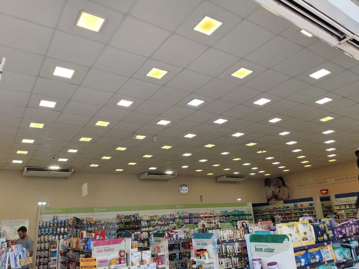 Climatização de supermercado